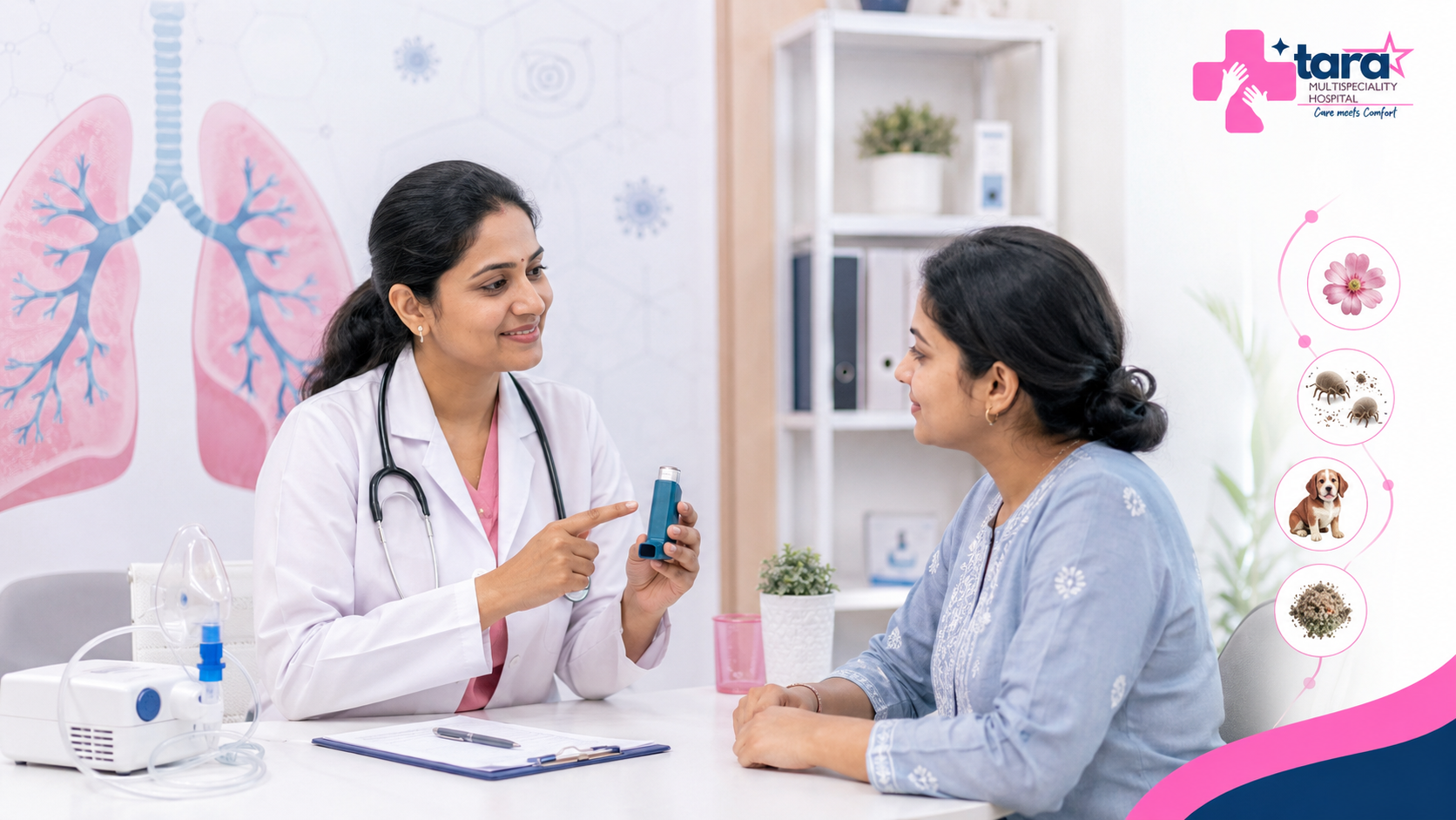 Child asthma allergy care Tirupati